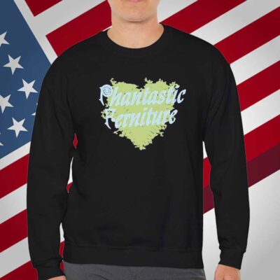 Phantastic Ferniture Green Heart Off Shirt