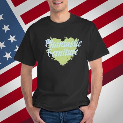 Phantastic Ferniture Green Heart Off Shirt