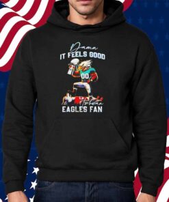 Philadelphia Eagles Champions Super Bowl LIX damn I feels goof to be an Eagles fan Shirt