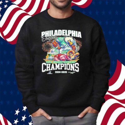 Philadelphia Eagles Nfc Championship Champions 2024-2025 Shirt