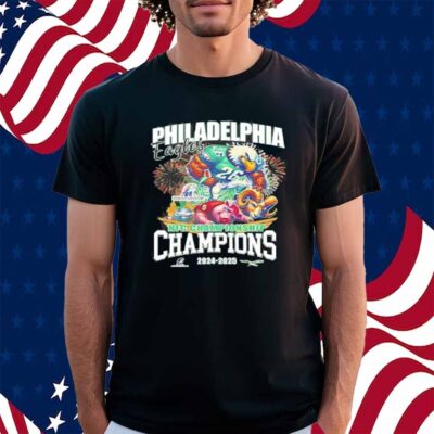 Philadelphia Eagles Nfc Championship Champions 2024-2025 Shirt