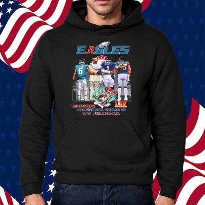 Philadelphia Eagles Philly Bama 2017 CFP national 2024 super bowl champion LIX it’s Philly Bama Shirt