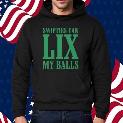 Philadelphia Eagles Swifties Can Lix My Balls Shirt