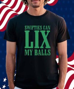 Philadelphia Eagles Swifties Can Lix My Balls Shirt