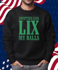 Philadelphia Eagles Swifties Can Lix My Balls Shirt
