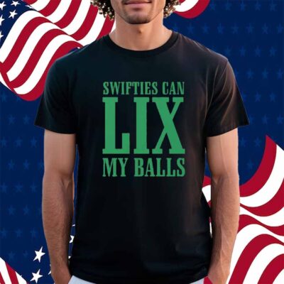 Philadelphia Eagles Swifties Can Lix My Balls Shirt