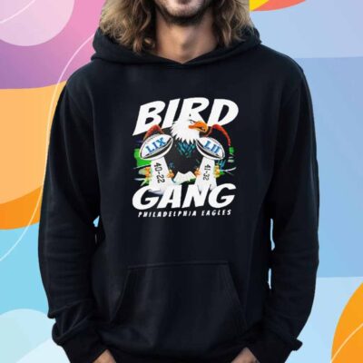 Philadelphia Eagles bird gang 40 22 41 32 score T-Shirt