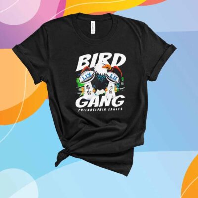 Philadelphia Eagles bird gang 40 22 41 32 score T-Shirt