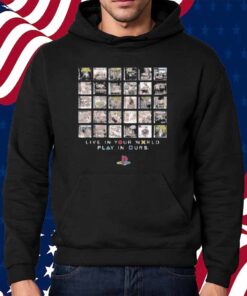 Playstation Live In Your World Play In Ours America 30th Anniversary Shirt