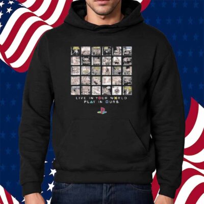 Playstation Live In Your World Play In Ours America 30th Anniversary Shirt