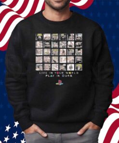 Playstation Live In Your World Play In Ours America 30th Anniversary Shirt