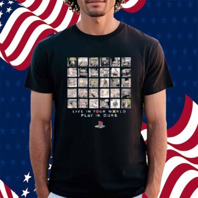 Playstation Live In Your World Play In Ours America 30th Anniversary Shirt