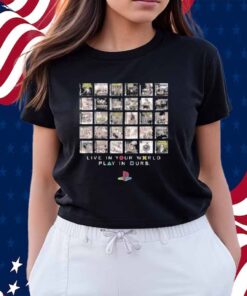Playstation Live In Your World Play In Ours America 30th Anniversary Shirt