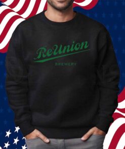 REUNION BREWERY TEXT SHIRT