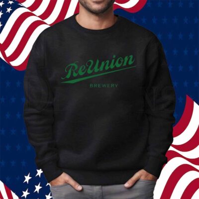 REUNION BREWERY TEXT SHIRT