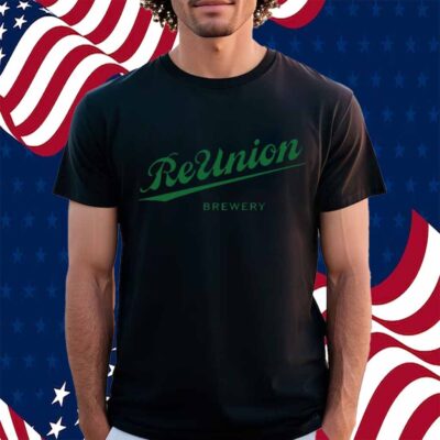 REUNION BREWERY TEXT SHIRT