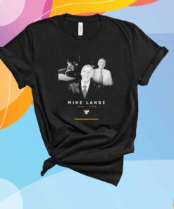 Rip Mike Lange Pittsburgh Penguins 1948 2025 thank you T-Shirt