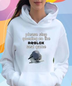 Sal X͜ Please Stop Gooning On The Roblox Seal Game T-Shirt