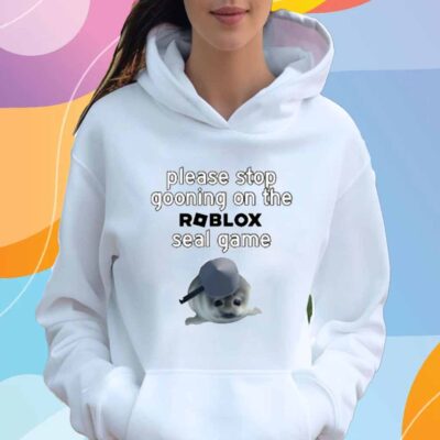 Sal X͜ Please Stop Gooning On The Roblox Seal Game T-Shirt