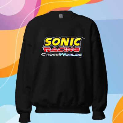 Sonic The Hedgehog Sonic Racing Crossworlds Logo T-Shirt