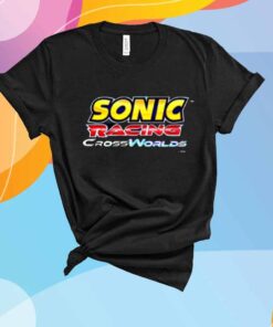 Sonic The Hedgehog Sonic Racing Crossworlds Logo T-Shirt