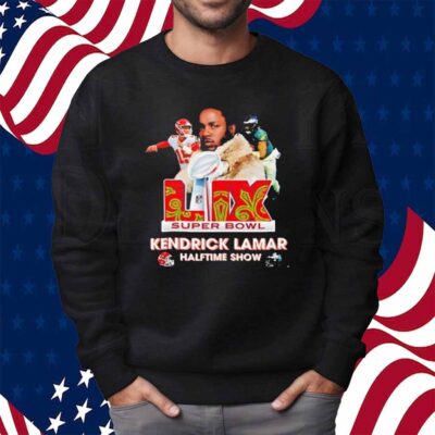 Super Bowl Lix Png Kendrick Lamar Halftime Mahomes Vs Hurts Shirt