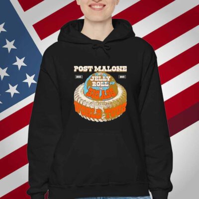 The Big Ass World Tour 2025 Post Malone with Jelly Roll the Big Ass World Tour T-Shirt