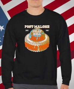The Big Ass World Tour 2025 Post Malone with Jelly Roll the Big Ass World Tour T-Shirt