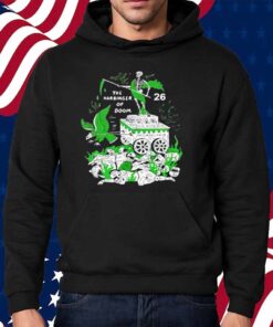 The Harbinger Of Doom Birds Philadelphia Eagles NFL 26 Skeleton Shirt