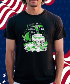 The Harbinger Of Doom Birds Philadelphia Eagles NFL 26 Skeleton Shirt
