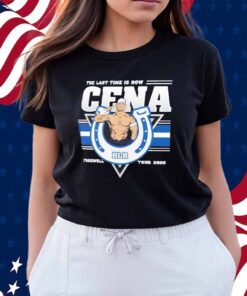 The last time is now John Cena Farewell Tour 2025 Indianapolis Shirt