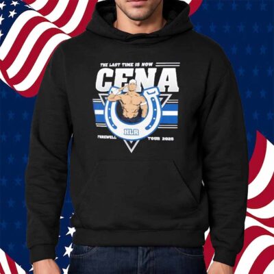 The last time is now John Cena Farewell Tour 2025 Indianapolis Shirt