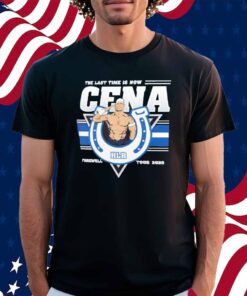 The last time is now John Cena Farewell Tour 2025 Indianapolis Shirt