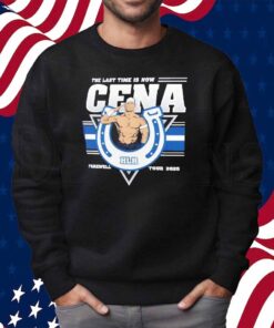 The last time is now John Cena Farewell Tour 2025 Indianapolis Shirt