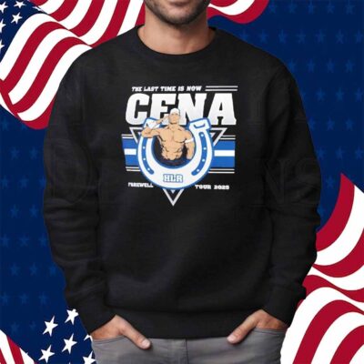 The last time is now John Cena Farewell Tour 2025 Indianapolis Shirt