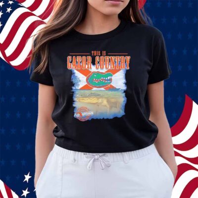 This is Florida Gators Swimming Gator Shirt