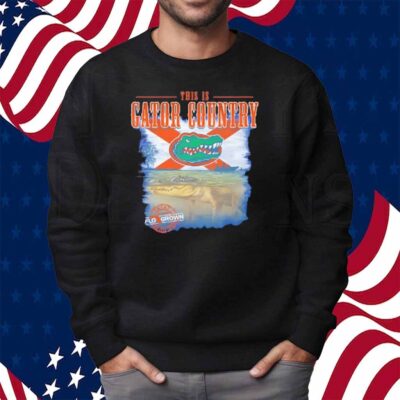 This is Florida Gators Swimming Gator Shirt