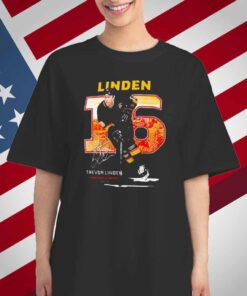 Trevor Linden 16 Vancouver Canucks Throwback T-Shirt