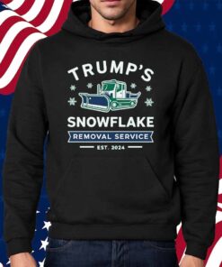 Trump 2024 Snowflake Removal Service Funny Trump Shirt