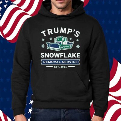 Trump 2024 Snowflake Removal Service Funny Trump Shirt