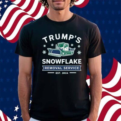 Trump 2024 Snowflake Removal Service Funny Trump Shirt