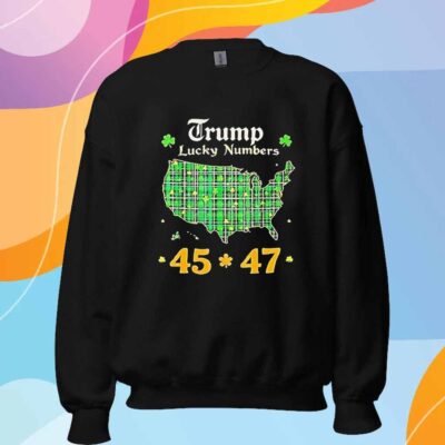 Trump lucky numbers 45 47 T-Shirt