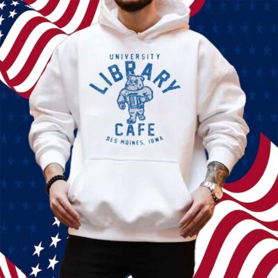 UNIVERSITY LIBRARY CAFE BULLDOG SHIRT