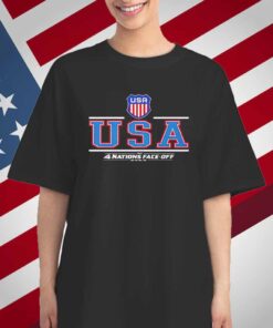 USA 4 Nations Face Off 2025 T-Shirt