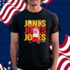 Vintage Chris Jones 95 Kansas City Chiefs Football Players Shirt