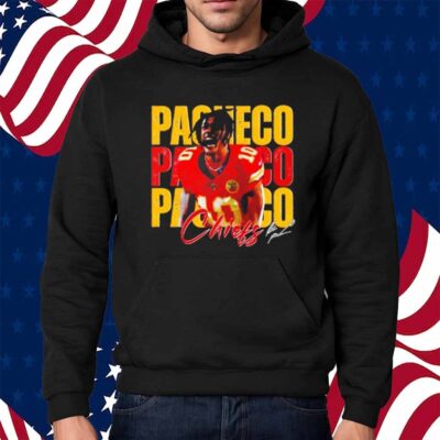 Vintage Isiah Pacheco 10 Kansas City Chiefs Football Players Shirt