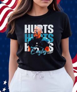 Vintage Jalen Hurts 1 Philadelphia Eagles Football Players Shirt