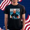 Vintage Jalen Hurts 1 Philadelphia Eagles Football Players Shirt