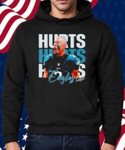 Vintage Jalen Hurts 1 Philadelphia Eagles Football Players Shirt