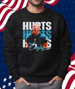 Vintage Jalen Hurts 1 Philadelphia Eagles Football Players Shirt